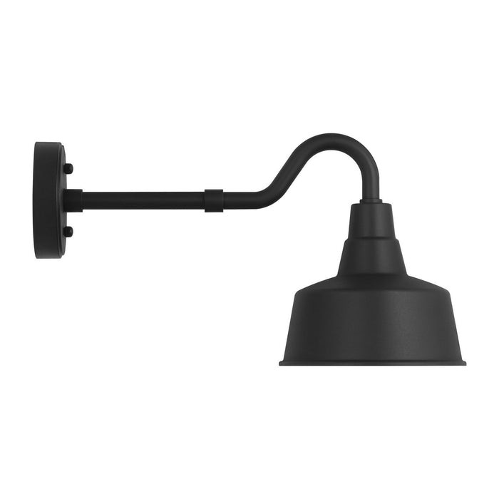 Myhouse Lighting Visual Comfort Studio - SLO1181TXB - One Light Wall Lantern - Barn Light - Textured Black
