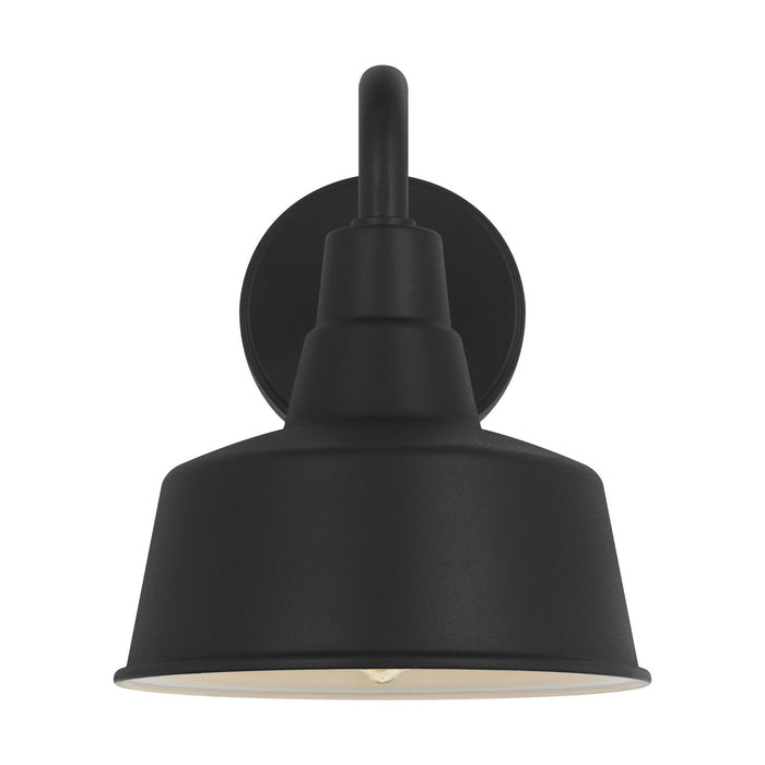 Myhouse Lighting Visual Comfort Studio - SLO1181TXB - One Light Wall Lantern - Barn Light - Textured Black