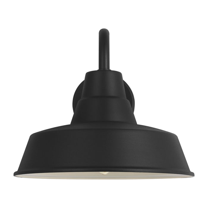 Myhouse Lighting Visual Comfort Studio - SLO1191TXB - One Light Wall Lantern - Barn Light - Textured Black