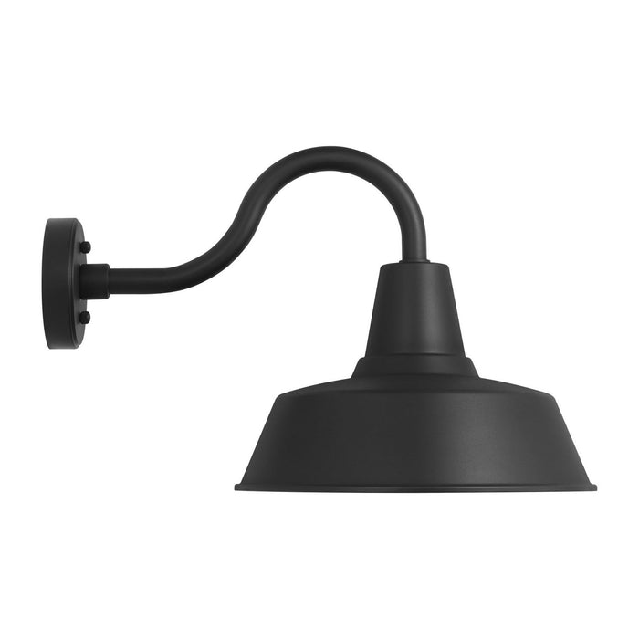 Myhouse Lighting Visual Comfort Studio - SLO1201TXB - One Light Wall Lantern - Barn Light - Textured Black
