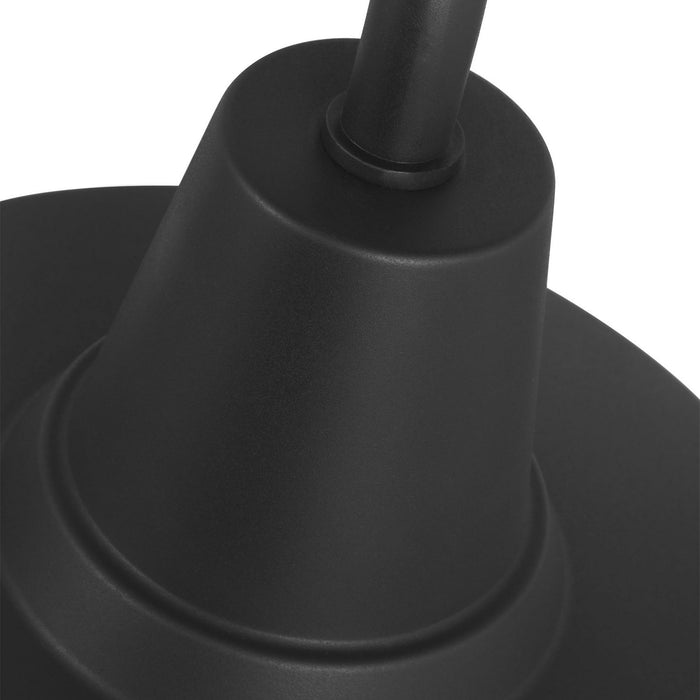 Myhouse Lighting Visual Comfort Studio - SLO1211TXB - One Light Wall Lantern - Barn Light - Textured Black