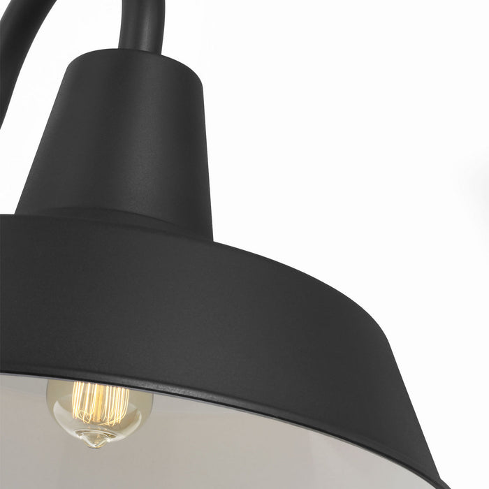 Myhouse Lighting Visual Comfort Studio - SLO1211TXB - One Light Wall Lantern - Barn Light - Textured Black