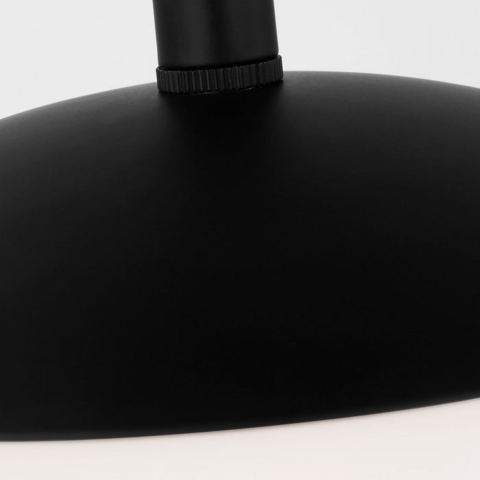 Myhouse Lighting Visual Comfort Studio - 6022-112 - One Light Pendant - Leo - Hanging Globe - Midnight Black
