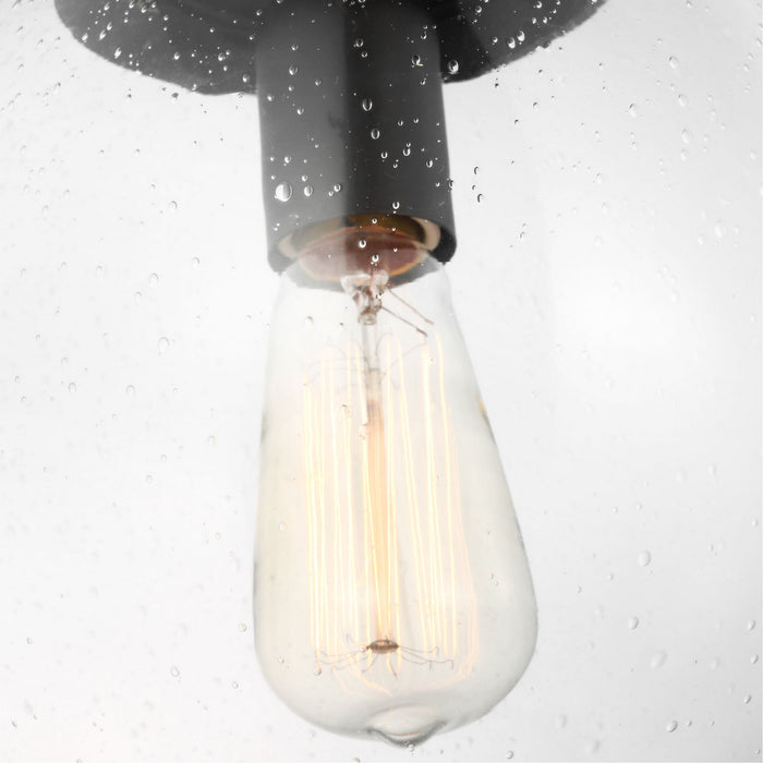 Myhouse Lighting Visual Comfort Studio - 6601801-112 - One Light Pendant - Leo - Hanging Globe - Midnight Black