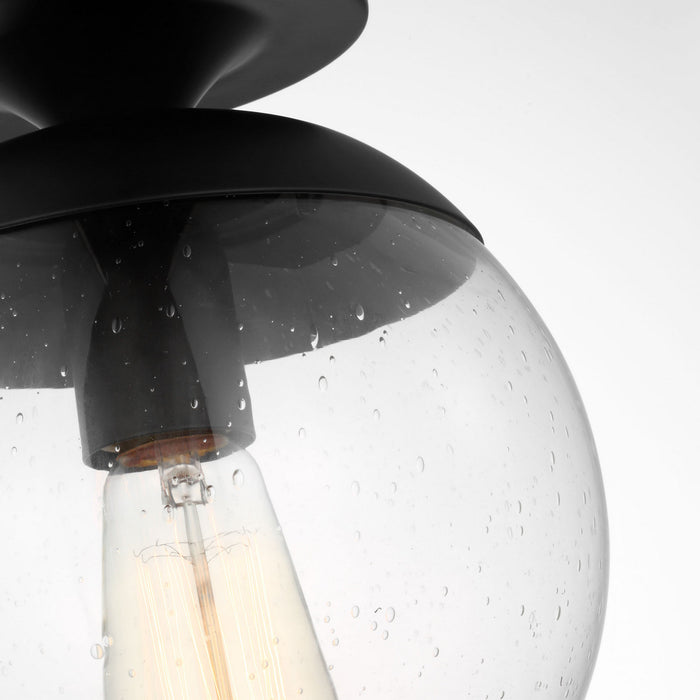 Myhouse Lighting Visual Comfort Studio - 7501801-112 - One Light Pendant - Leo - Hanging Globe - Midnight Black