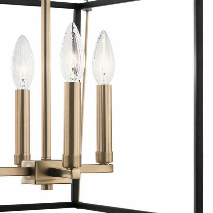 Myhouse Lighting Kichler - 52626CPZ - Four Light Foyer Pendant - Eisley - Champagne Bronze