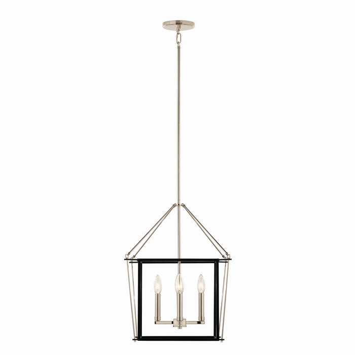 Myhouse Lighting Kichler - 52626PN - Four Light Foyer Pendant - Eisley - Polished Nickel