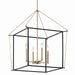 Myhouse Lighting Kichler - 52627CPZ - Four Light Foyer Pendant - Eisley - Champagne Bronze