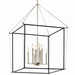 Myhouse Lighting Kichler - 52628PN - Eight Light Foyer Pendant - Eisley - Polished Nickel