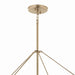 Myhouse Lighting Kichler - 52629CPZ - Eight Light Foyer Pendant - Eisley - Champagne Bronze