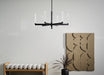 Myhouse Lighting Kichler - 52667BK - LED Chandelier - Sycara - Black