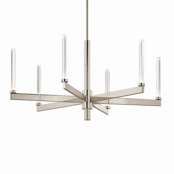 Myhouse Lighting Kichler - 52667PN - LED Chandelier - Sycara - Polished Nickel