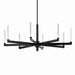 Myhouse Lighting Kichler - 52668BK - LED Chandelier - Sycara - Black