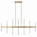 Myhouse Lighting Kichler - 52670CPZ - LED Linear Chandelier - Sycara - Champagne Bronze