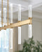 Myhouse Lighting Kichler - 52670CPZ - LED Linear Chandelier - Sycara - Champagne Bronze