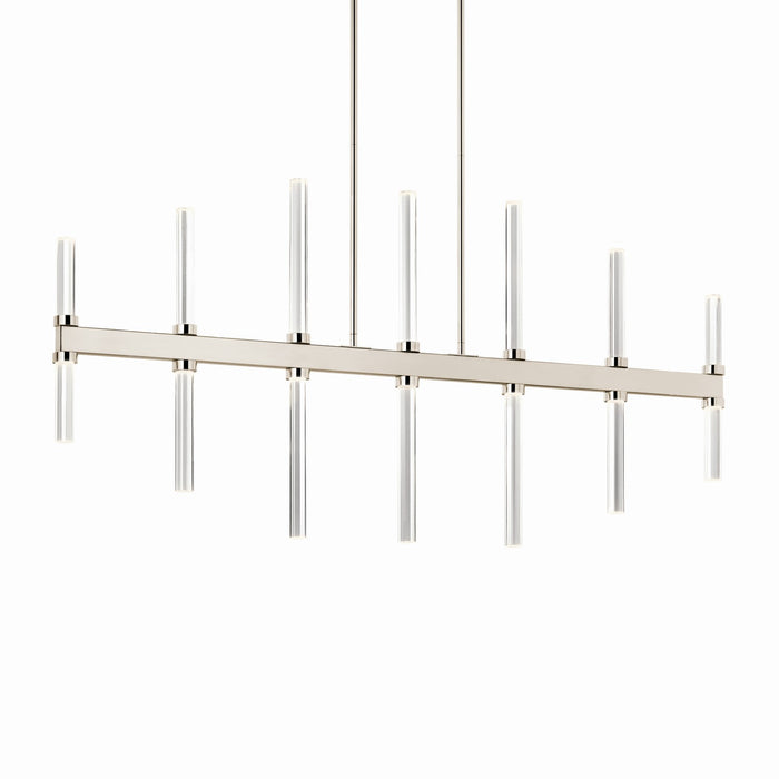 Myhouse Lighting Kichler - 52670PN - LED Linear Chandelier - Sycara - Polished Nickel