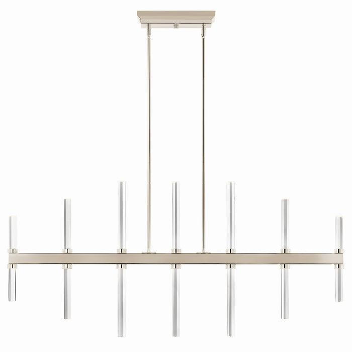 Myhouse Lighting Kichler - 52670PN - LED Linear Chandelier - Sycara - Polished Nickel