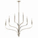 Myhouse Lighting Kichler - 52673PN - Six Light Chandelier - Livadia - Polished Nickel