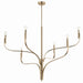 Myhouse Lighting Kichler - 52674CPZ - Six Light Chandelier - Livadia - Champagne Bronze