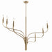 Myhouse Lighting Kichler - 52674CPZ - Six Light Chandelier - Livadia - Champagne Bronze