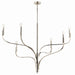 Myhouse Lighting Kichler - 52674PN - Six Light Chandelier - Livadia - Polished Nickel