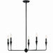 Myhouse Lighting Kichler - 52689BK - Five Light Chandelier - Alvaro - Black