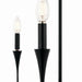 Myhouse Lighting Kichler - 52689BK - Five Light Chandelier - Alvaro - Black