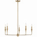 Myhouse Lighting Kichler - 52689CPZ - Five Light Chandelier - Alvaro - Champagne Bronze