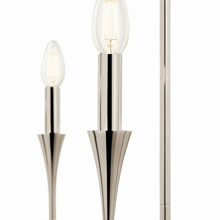 Myhouse Lighting Kichler - 52689PN - Five Light Chandelier - Alvaro - Polished Nickel