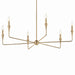 Myhouse Lighting Kichler - 52690CPZ - Six Light Chandelier - Alvaro - Champagne Bronze