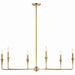 Myhouse Lighting Kichler - 52690CPZ - Six Light Chandelier - Alvaro - Champagne Bronze