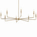 Myhouse Lighting Kichler - 52691CPZ - Eight Light Chandelier - Alvaro - Champagne Bronze