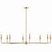 Myhouse Lighting Kichler - 52691CPZ - Eight Light Chandelier - Alvaro - Champagne Bronze