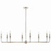 Myhouse Lighting Kichler - 52691PN - Eight Light Chandelier - Alvaro - Polished Nickel