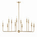 Myhouse Lighting Kichler - 52692CPZ - 12 Light Chandelier - Alvaro - Champagne Bronze