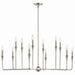 Myhouse Lighting Kichler - 52692PN - 12 Light Chandelier - Alvaro - Polished Nickel