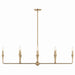 Myhouse Lighting Kichler - 52693CPZ - Eight Light Linear Chandelier - Alvaro - Champagne Bronze