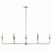 Myhouse Lighting Kichler - 52693PN - Eight Light Linear Chandelier - Alvaro - Polished Nickel