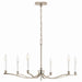 Myhouse Lighting Kichler - 52695PN - Six Light Chandelier - Malene - Polished Nickel