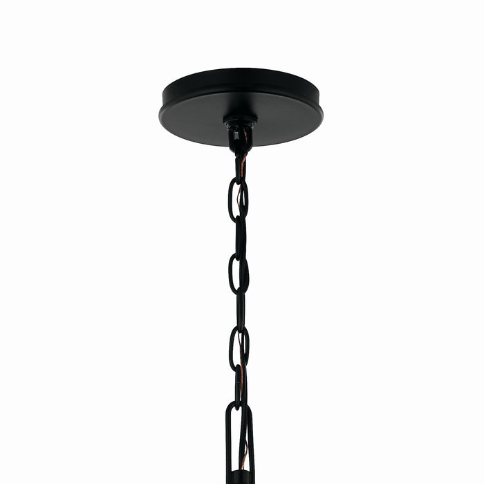 Myhouse Lighting Kichler - 52696BK - Six Light Chandelier - Malene - Black