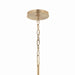 Myhouse Lighting Kichler - 52696CPZ - Six Light Chandelier - Malene - Champagne Bronze