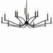 Myhouse Lighting Kichler - 52698BK - 14 Light Chandelier - Malene - Black