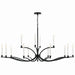 Myhouse Lighting Kichler - 52698BK - 14 Light Chandelier - Malene - Black