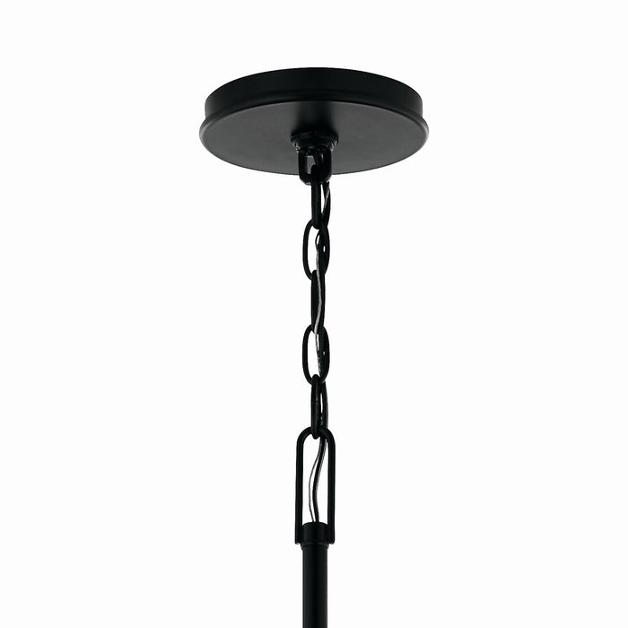 Myhouse Lighting Kichler - 52699BK - Eight Light Foyer Chandelier - Malene - Black