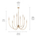 Myhouse Lighting Kichler - 52699CPZ - Eight Light Foyer Chandelier - Malene - Champagne Bronze