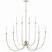 Myhouse Lighting Kichler - 52699PN - Eight Light Foyer Chandelier - Malene - Polished Nickel