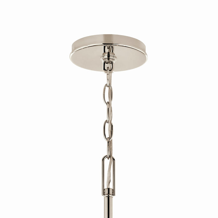 Myhouse Lighting Kichler - 52699PN - Eight Light Foyer Chandelier - Malene - Polished Nickel