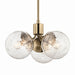 Myhouse Lighting Kichler - 52700CPZ - Three Light Chandelier - Silvarious - Champagne Bronze