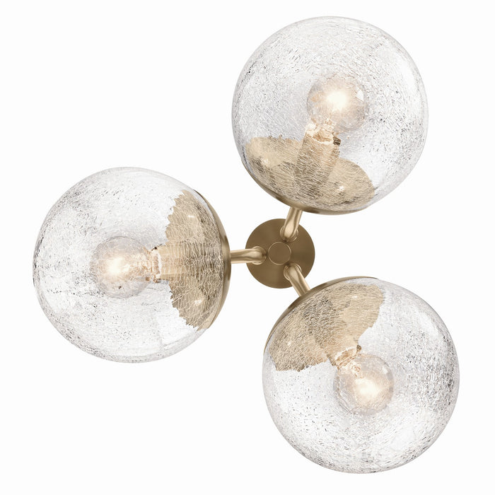 Myhouse Lighting Kichler - 52700CPZ - Three Light Chandelier - Silvarious - Champagne Bronze