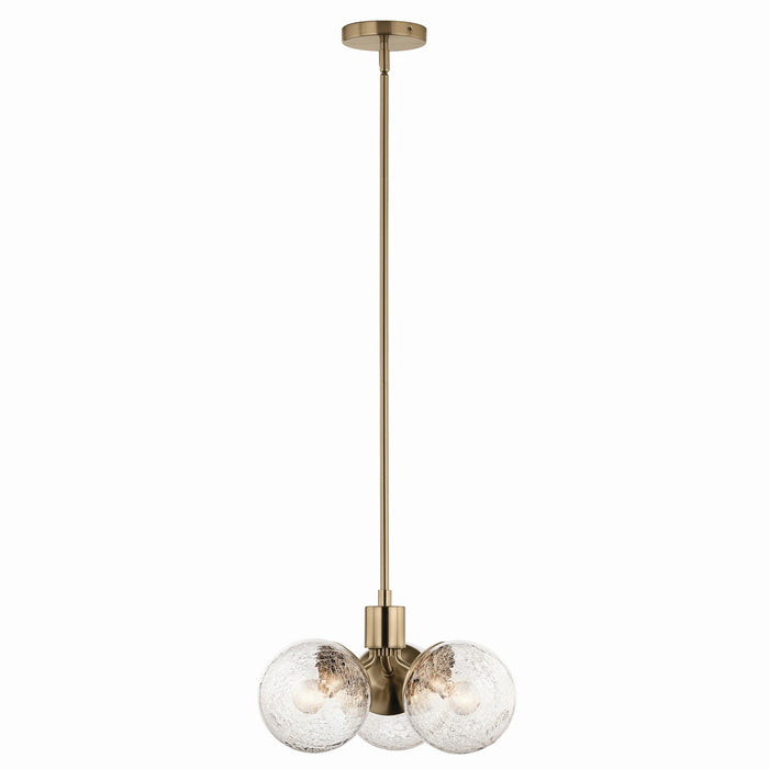 Myhouse Lighting Kichler - 52700CPZ - Three Light Chandelier - Silvarious - Champagne Bronze